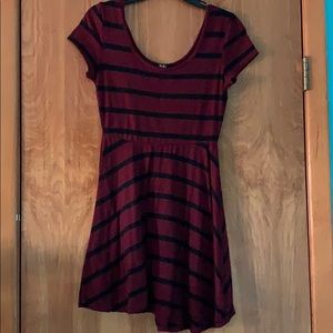 Papaya Striped Dress